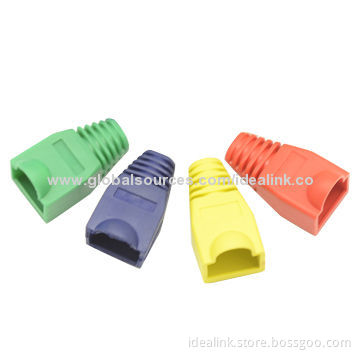 RJ45 Connectors with Booth Cover, OEM/Customized Orders Welcomed, Various Shapes Available